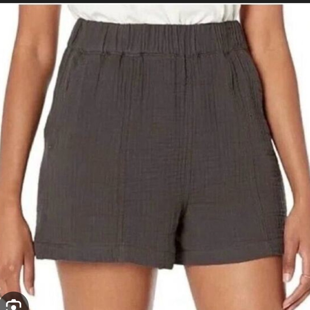 Madewell Gauze Women's Gray Shorts SzS
